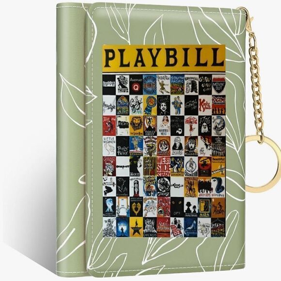 NWT.Playbill Credit Card Slim Wallet with 7 Card Slots & ID Window. Explore Now! - Picture 1 of 8